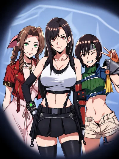 Tifa • Aerith • Yuffie 