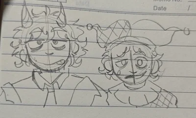 Bittergiggle and Banban...humans au! | Garten of banban 