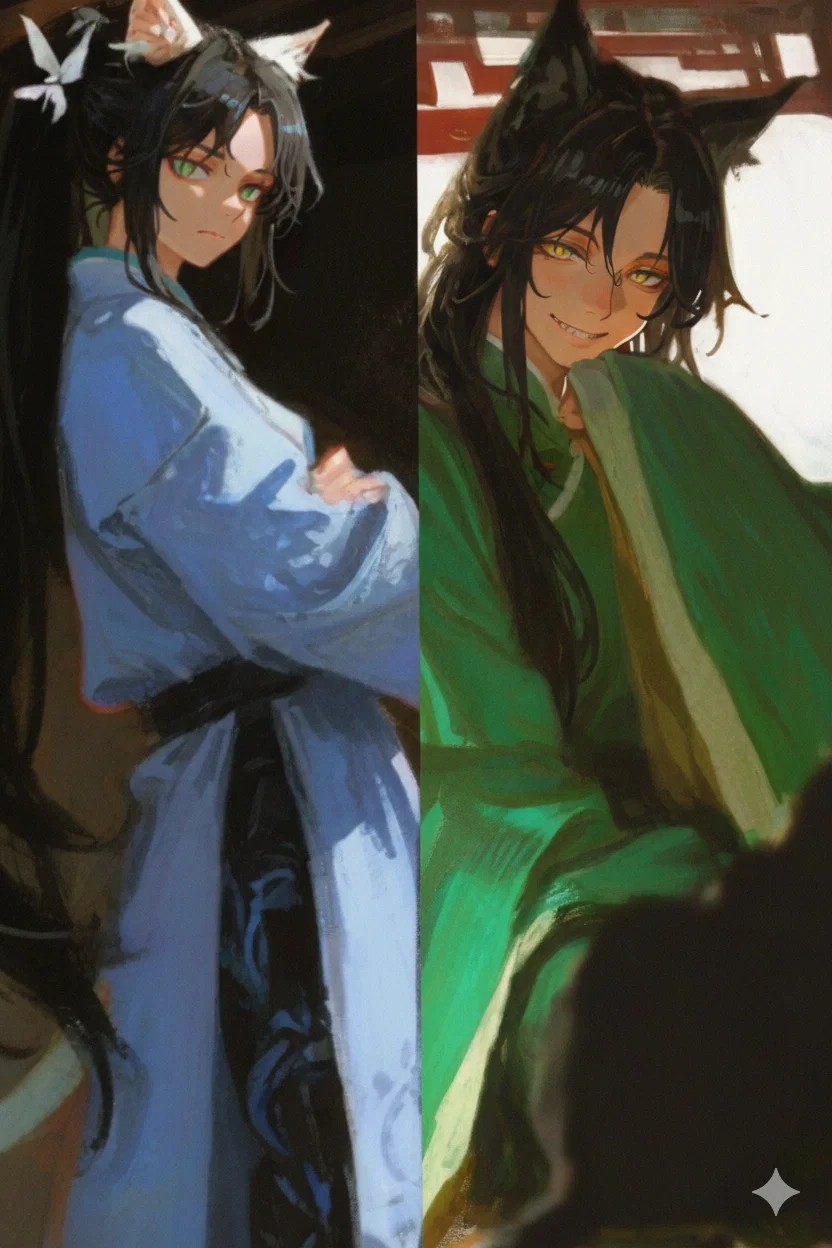 Xiao Hudie and Bai Yin