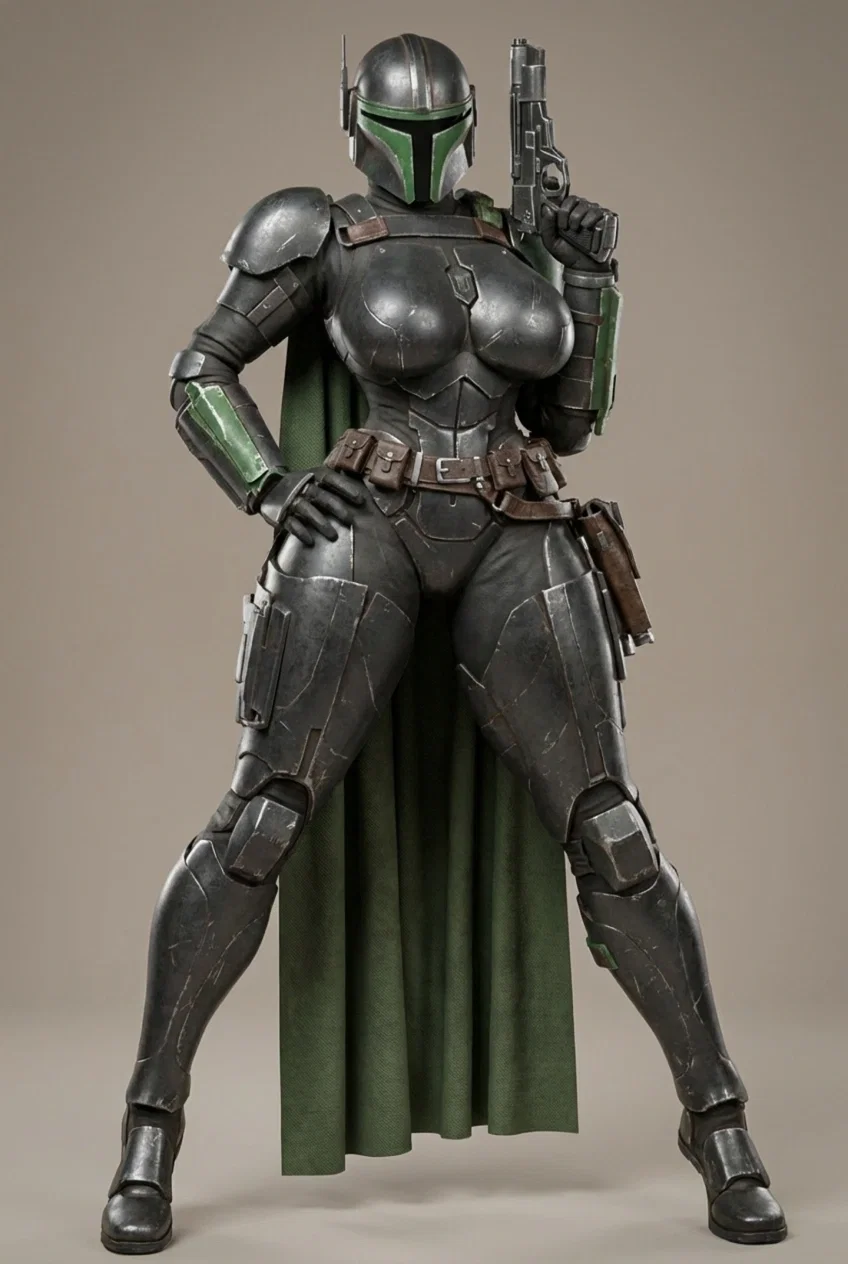 Kara Vex Talryn / The cold Mandalorian Woman / Star Wars Girls (1 / ?)