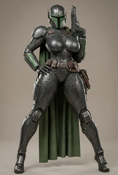 Kara Vex Talryn / The cold Mandalorian Woman / Star Wars Girls (1 / ?)
