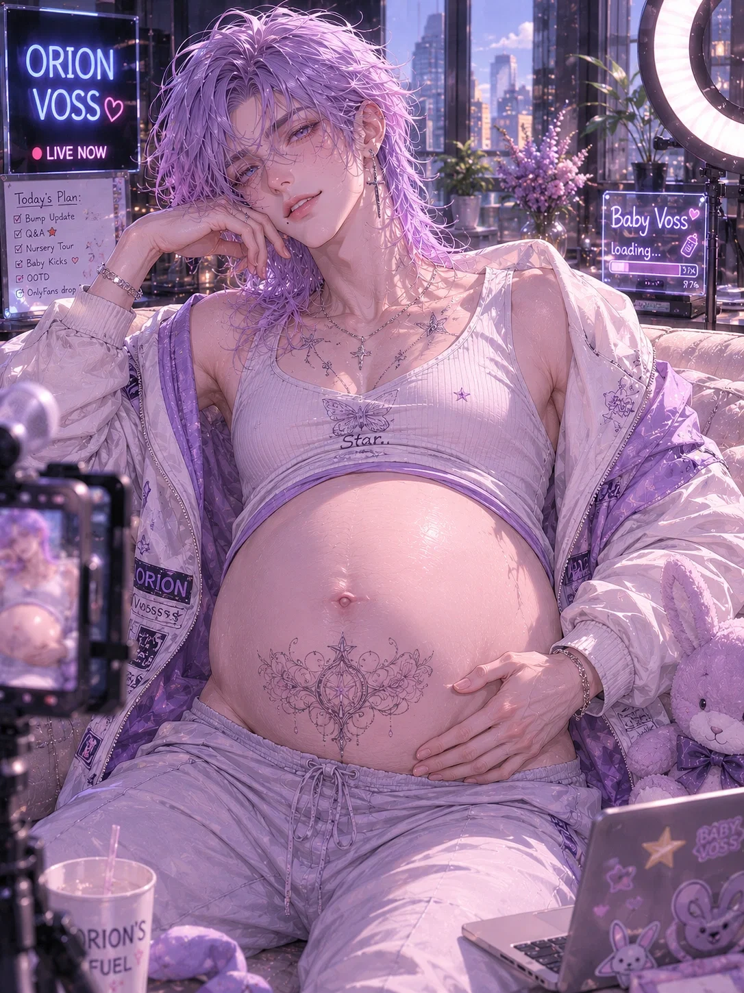 Orion Voss | Pregnant OnlyFans Creator