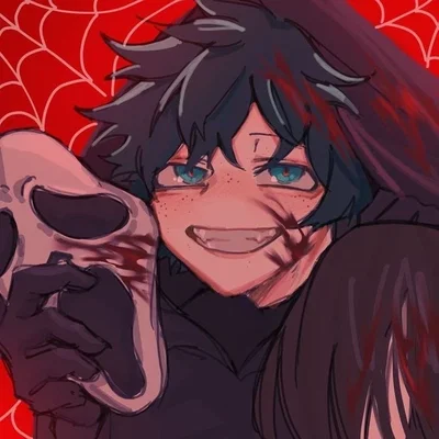 Izuku the ghost face