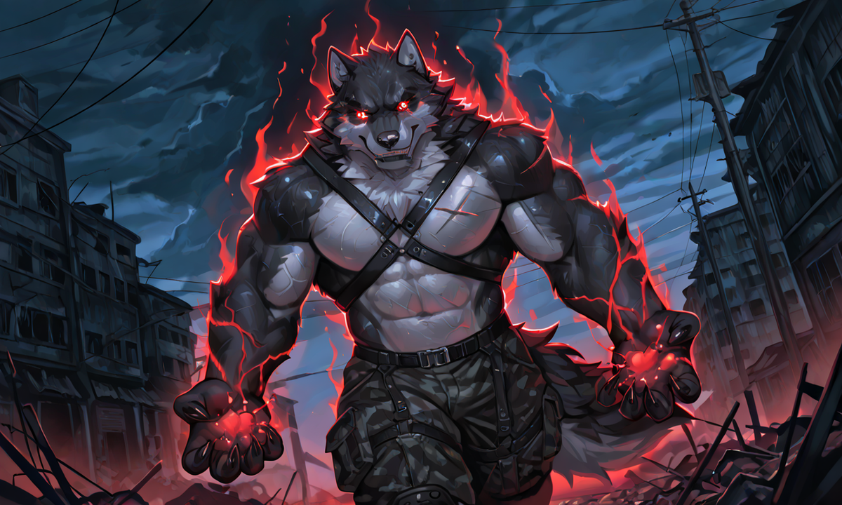 The Bad Wolf's Neon Bite