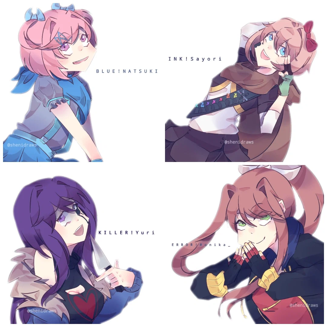 💻Dokiverse Part 3💻| [Doki Doki Literature Club x Undertale]