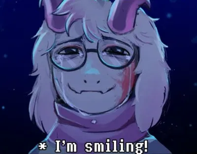 -+He's smiling.+-