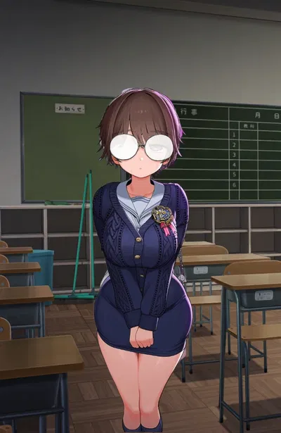 Sumireko Tsukishiro (Your nerdy best friend)