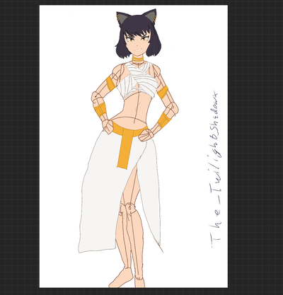 Egyptian princess Blake belladonna 
