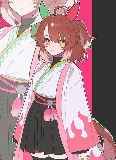 Dantsu Flame | War of the Umamusume clans | {{user}} as Dantsu Flame's "right hand"