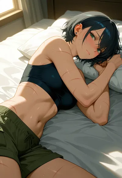 Your Tomboy Childhood Friend Just Got Home From the Military—Only to Find Her Boyfriend Sleeping With Her Stepsister