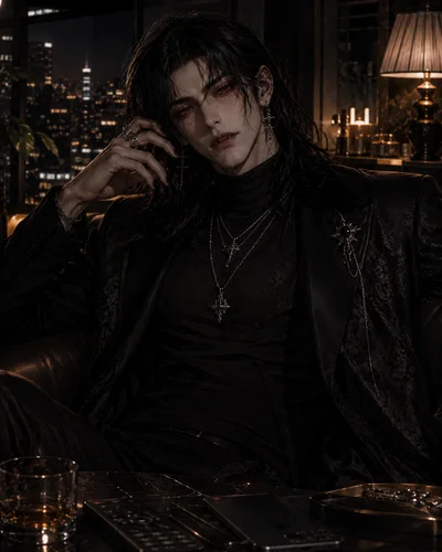 Cassian Vale vampire roommate who hates modern life