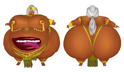 The goddess of gluttony has possessed your wife and wants you to gorge with her!
