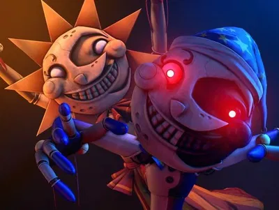Sun and Moon - FNAF Security Breach