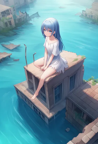 Life in a drowned world