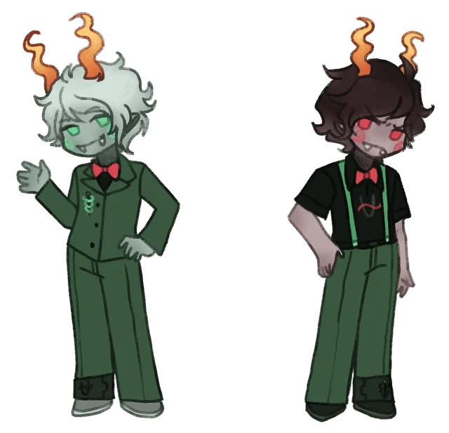 Troll Calliope and Caliborn