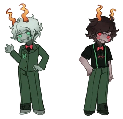 Troll Calliope and Caliborn