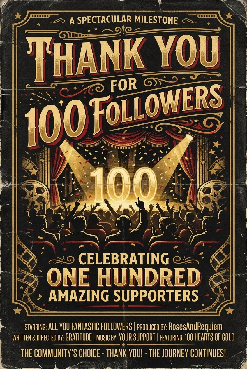 THANK YOU FOR 100!