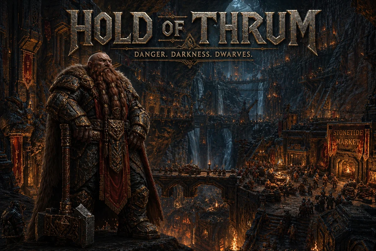 ⛏️🪨🍺Hold of Thrum - The Sons of Bron  