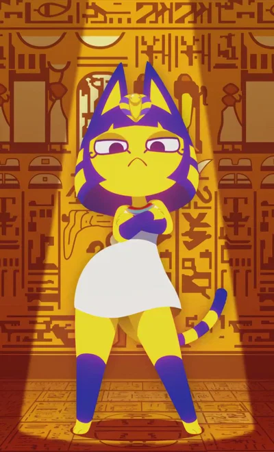 Ankha's Barely Disguised Inflation Fetish