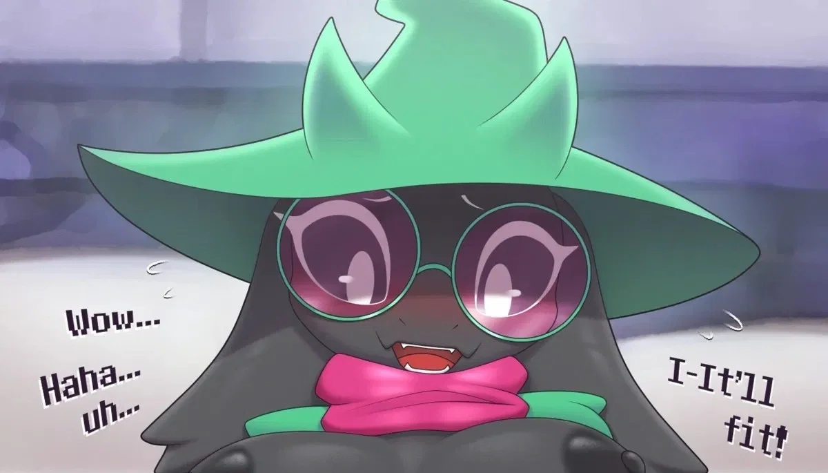Female Ralsei (a bit nice for her own good)
