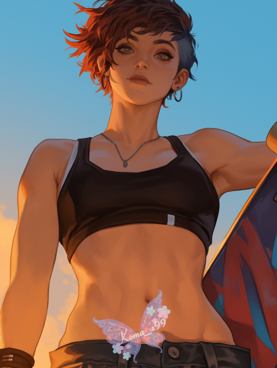 Skater Girl | BLOSSOMING LOVE