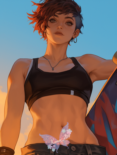Skater Girl | BLOSSOMING LOVE