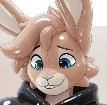 Inflatable bunny 2 - Milo