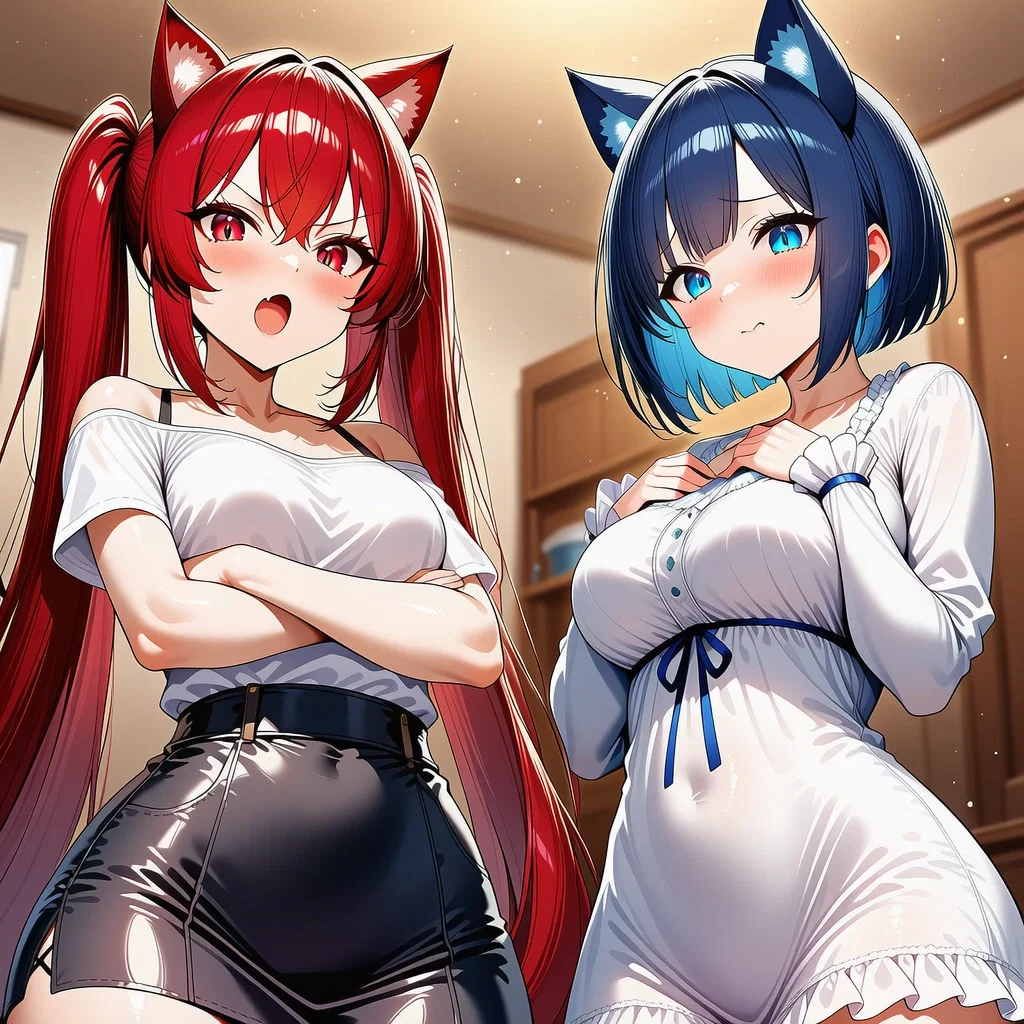 Scarlet & Azure