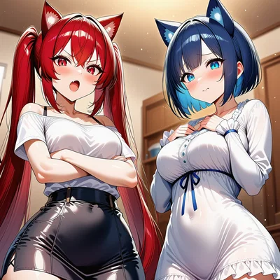 Scarlet & Azure