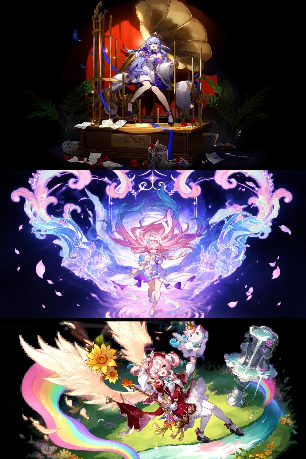 Robin, Cyrene, and Hyacine