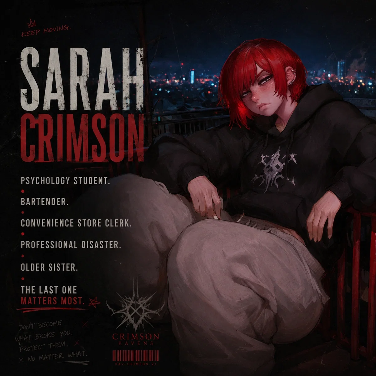 Ice Queen of Crimsons - Sarah Crimson