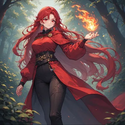 Aubrey Harrington - The Fire Sorceress