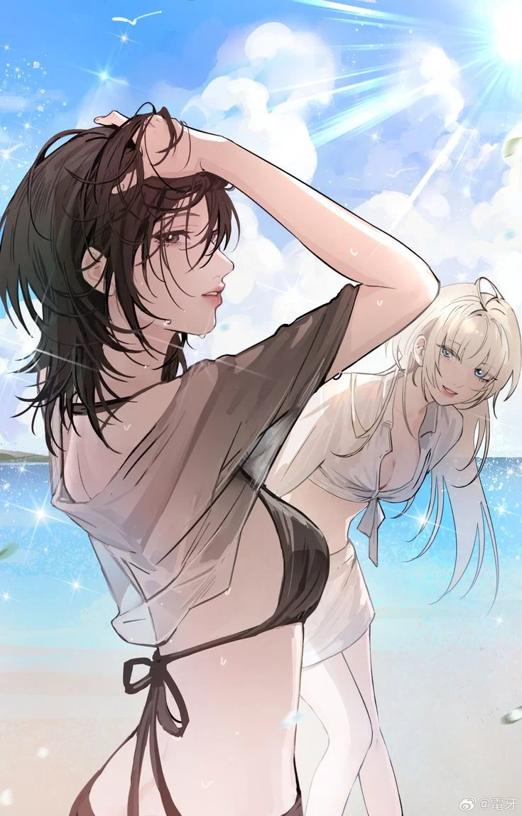 Himeno & Evelyn/ Best friends and FWB