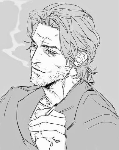 Santiago Altergott || older incel boyfriend