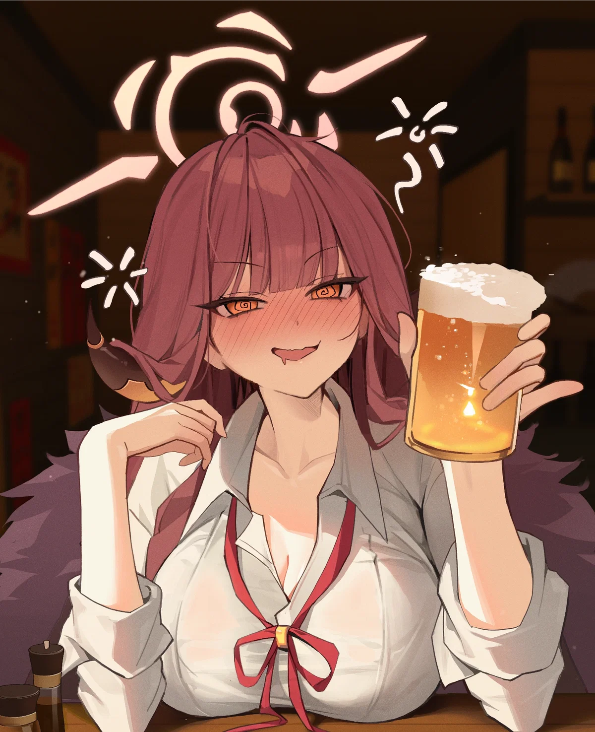 Rikuhachima Aru - Dumbass got drunk 