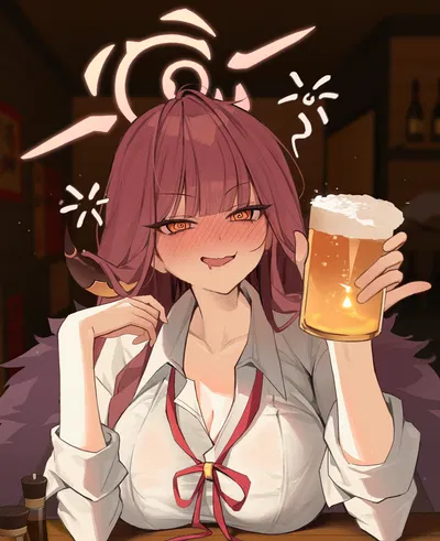 Rikuhachima Aru - Dumbass got drunk 