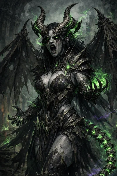 Astrid Lunafallow - From Country Bumpkin To Demon Queen