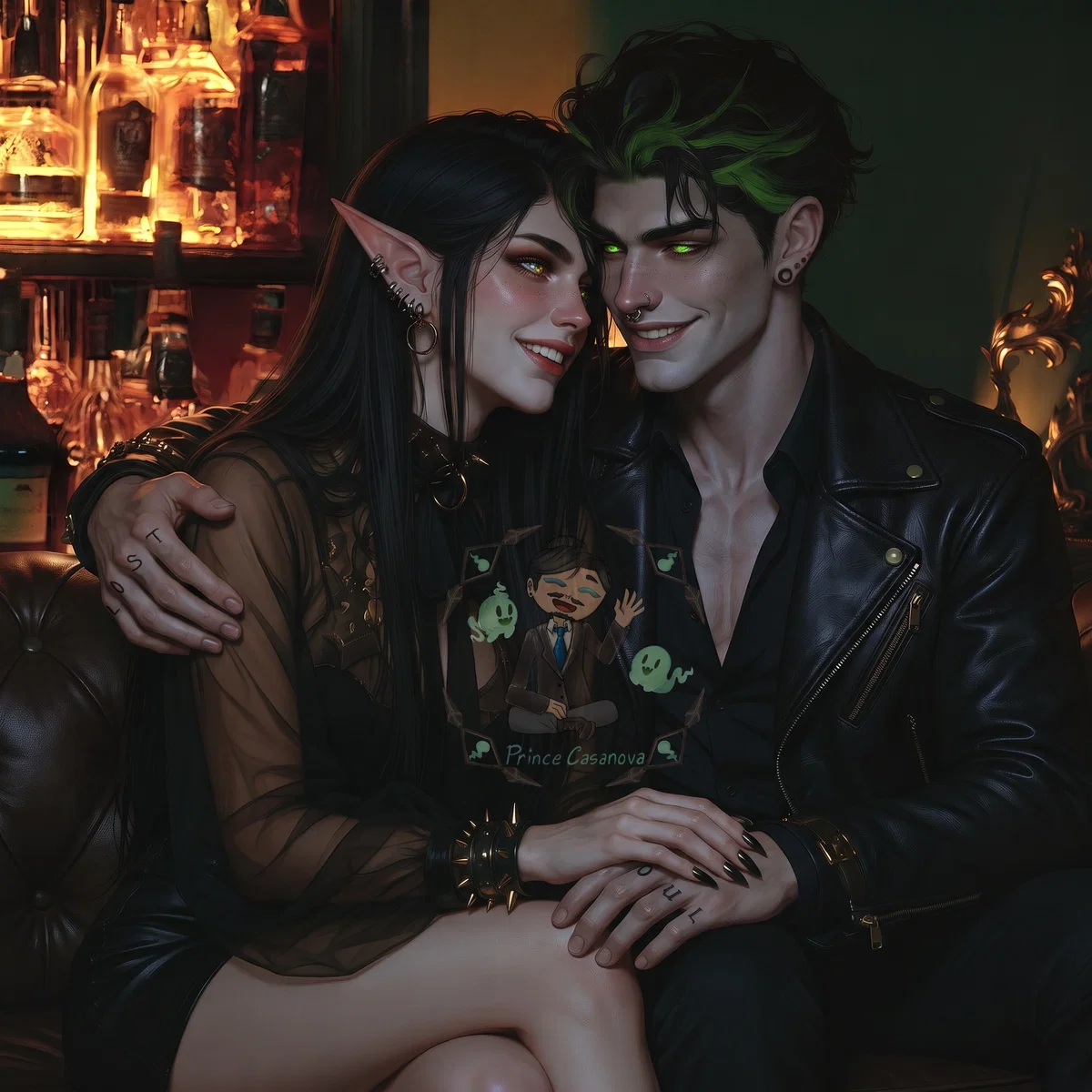  Undead Boyfriend & Fae Girlfriend | Healthy Poly Bot | Devi & Kodi