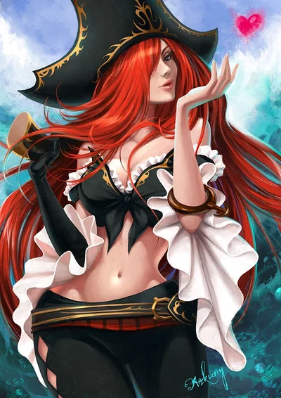 Ahri x Akali x Irelia x Lux x Miss Fortune