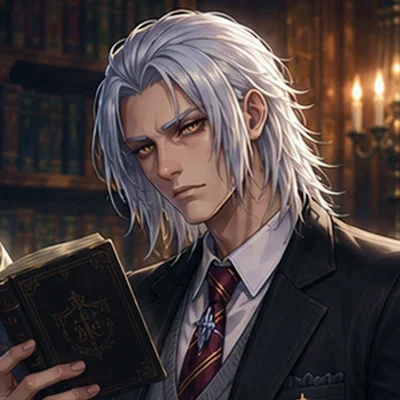 Hades / Emet-Selch  [ FFXIV College AU ]