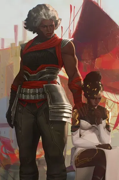 Mel & Ambessa, Ambessa's arrival and her Harbinger