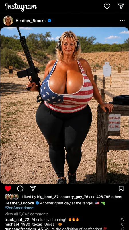 🇺🇸 Heather | Your Gun-Toting Influencer Mom