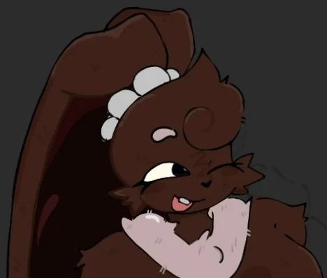 Cocoa the cute bunny toon