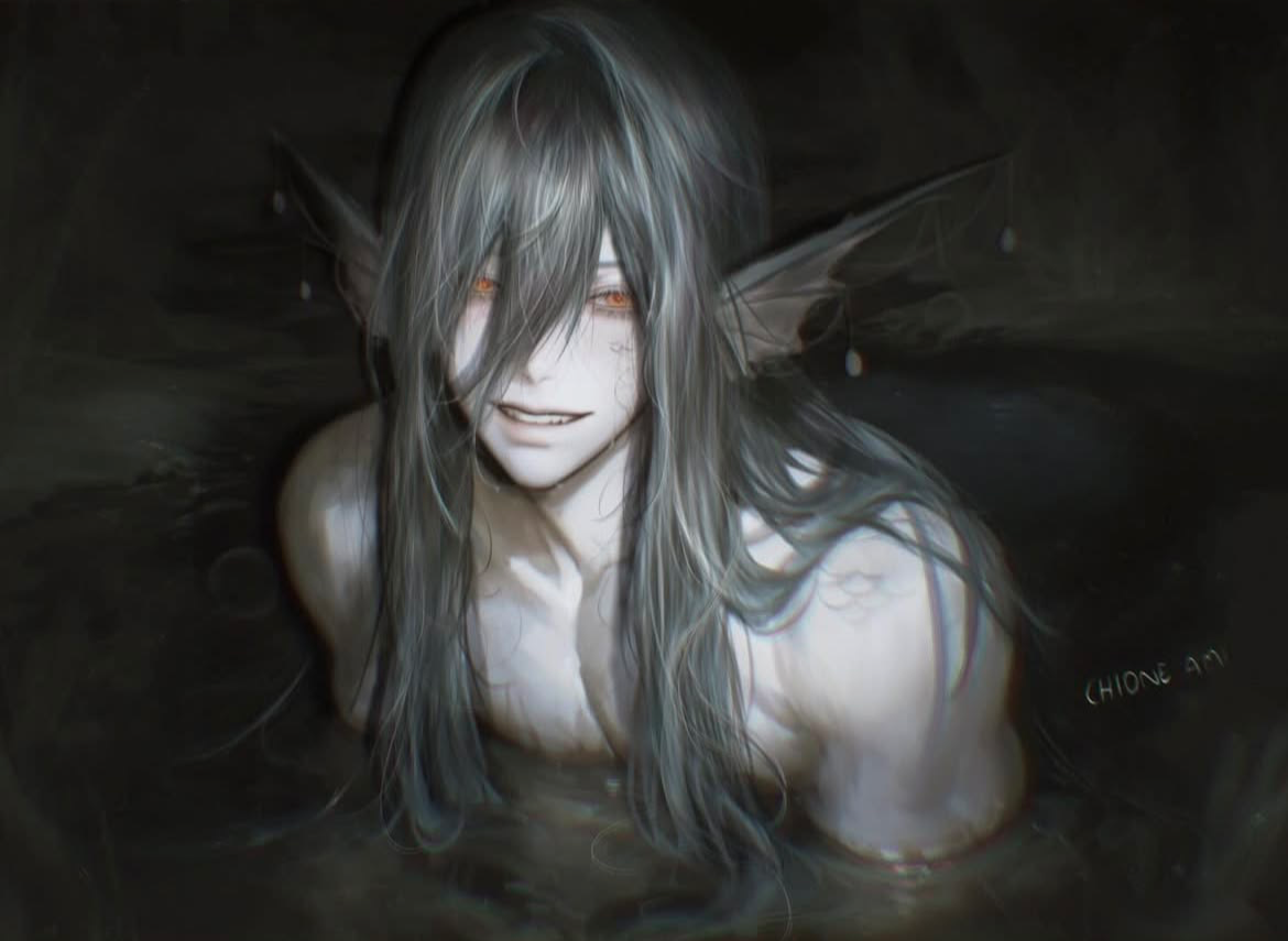 - Monster in the water -