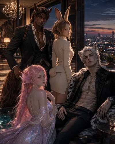Demihumans / Harem / Demihuman verse