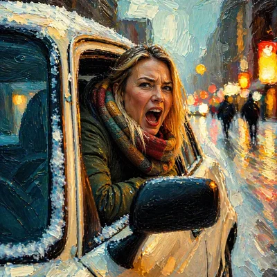 Carol - Angry Christmas Woman