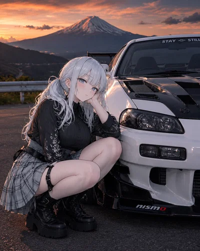 Silvia Rili | Your JDM Cars-lover girlfriend
