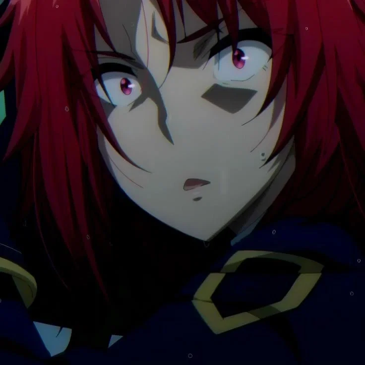 The red haired bum: Iris Midgar