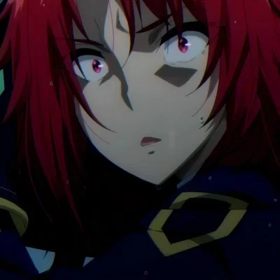 The red haired bum: Iris Midgar