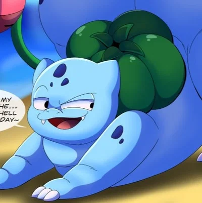 Fat-Assed Bulbasaur:   #001